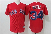 Boston Red Sox #34 David Ortiz Red New Cool Base Jersey,baseball caps,new era cap wholesale,wholesale hats